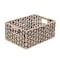 Hastings Home Storage Basket, Black, 15 in L x 11 in W x 6 in H 401371XGV - alternate 1
